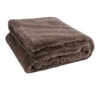 Plaid Imitation Fourrure Cutie 130x180cm Taupe
