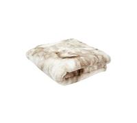 - Plaid imitation fourrure Opulence - 200x140cm - marron et beige - Opulence