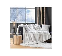 Plaid imitation fourrure/sherpa Alaska 125x150