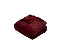 Plaid Imitation Fourrure Vintage 125x150cm Rouge