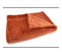 Amadeus Plaid Luxe 130 x 170 cm Polyester Orange