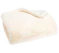 Amadeus – Plaid Luxe crème doublé polyester 170 x 240 cm
