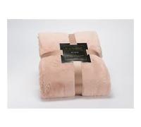 Amadeus Plaid Luxe 170x240 cm Polyester Rose – Lavable à 30°C délicat