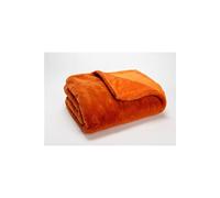 Amadeus - Plaid Luxe Safran 130x170 cm Orange 149716