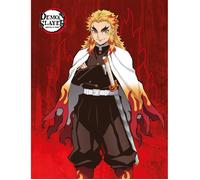 Plaid Manga Demon Slayer - Kyojuro Rengoku