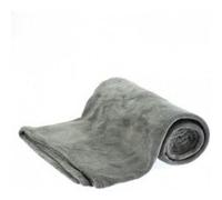 PLAID MICROFIBRE 125X150CM Gris clair Gris G