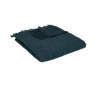 Atmosphera Plaid Kodi Effet mohair ultra doux 130x180 cm Bleu