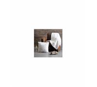 Plaid - Mouton - Blanc - 130x160 cm - 100% polyester - Style Scandinave Moderne