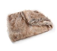 Amadeus Plaid Oslo 130x170 cm 85% acrylique 15% polyester Lavage délicat 30° ne pas repasser Taupe