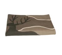 Plaid Paysage kaki 130x170 cm
