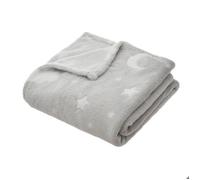 Atmosphera – Plaid enfant Reka – Phosphorescent – Gris 125x150 cm