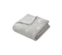 Atmosphera – Plaid enfant Reka – Phosphorescent – Gris 125x150 cm