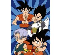 Plaid Polaire Dragon Ball Super Kamehameha 100 x 140cm multicouleur G