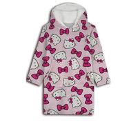 Plaid Polaire Enfant - HELLO KITTY - Taille Unique 7 à 14 ans - Doux - Confortable - Capuche