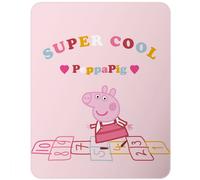 Plaid Polaire Imprimé, Peppa Pig Season Rose 110X140