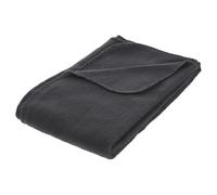 Plaid Polaire Jeremy 125x150cm Gris Foncé