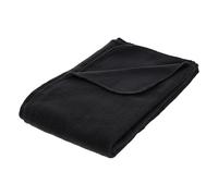 Plaid Polaire Jeremy 125x150cm Noir
