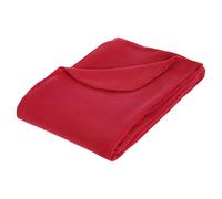 Plaid Polaire Jeremy 125x150cm Rouge