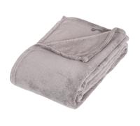 Plaid Polaire ""Microfibre"" 125x150cm Gris