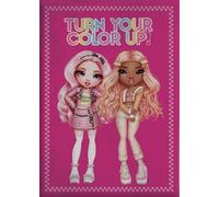 Plaid polaire Rainbow High - Turn Your Color Up - Rose