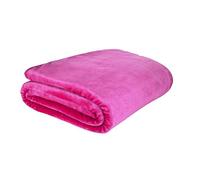 Plaid Raschel extra_doux pour canapé et lit couvrelit en fausse fourrure imitation vison king size par Olivia Rocco® anthracite 150 x 200 cm 100 % polyester polyester rose vif Large (150 x 200cm)