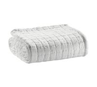 Plaid stonewashed swami blanc 130 x 200…