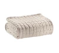 Plaid stonewashed Swami lin 130 x 200 cm Vivaraise.