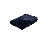 Plaid Sultan marine 130x170 cm - - Bleu - Polyester