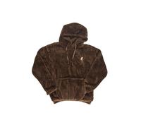 Plaid Sweat à Capuche Capybara 105cm Marron