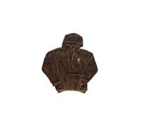 Plaid Sweat à Capuche "Capybara" 105cm Marron