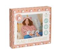 Plaid Sweat Capuche Enfant Licorne 60x95cm Rose