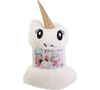 Plaid Ultra Doux Capuche Licorne - MINA - ALTOBUY Blanc