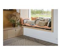 Plaid Uni En Coton Galet 135 X 200 Gris