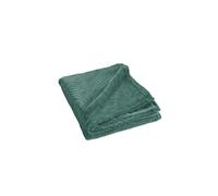 Plaid Uni en Flanelle Nelia 125x150cm Vert Cèdre