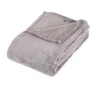 Atmosphera Plaid microfibre Kiesa 130 x 180 cm Gris
