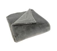 Plaid uxe anthracite 130x170 cm