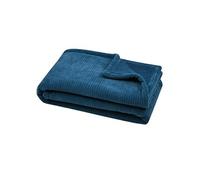 Plaid velours côtelé Clayton - Bleu canard