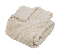Atmosphera - Plaid Adriel Beige 230x180cm