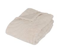 Plaid XL Imitation Fourrure Arka 180x230cm Ivoire