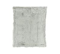 Plaids, jetés Decoris ARTHUR Gris 130x150 cm