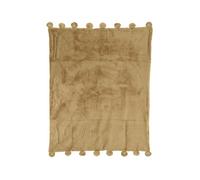 Plaids, jetés Decoris FELIX Beige 130x150 cm