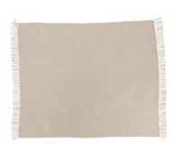 Plaids, jetés Mylittleplace CALMIR Beige 125x150 cm
