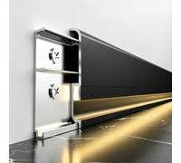 plainte Plinthes Garniture Murale Moulure Kit Décoration Rail Inférieur