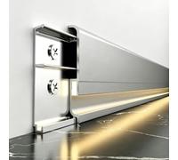 plainte Plinthes Garniture Murale Moulure Kit Décoration Rail Inférieur