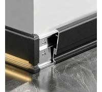 plainte Plinthes Panneaux Lambris Moulure Finition Rail Inférieur