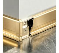 plainte Plinthes Panneaux Lambris Moulure Finition Rail Inférieur