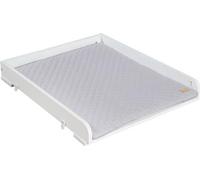 Plan à Langer Machine à Laver Roba, Bois Blanc, Matelas Roba Style Gris Inclus, 60x73 cm, Max 11 Kg