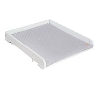 Plan à langer - ROBA - Pour machines à laver - Matelas 'Roba Style' gris inclus - Bois blanc