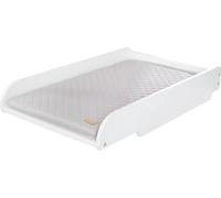 Plan à Langer Roba Style, Blanc/Gris, Pour Lit Bébé 60x120 cm et 70x140 cm, 46 x 82 cm, Max 11 Kg
