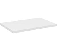 Plan De Toilette Blanc 60 Cm – Mdf Recouvert D'un Film Pvc Pour Lavabo À Poser